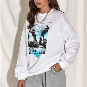 New Graphic sweatshirt